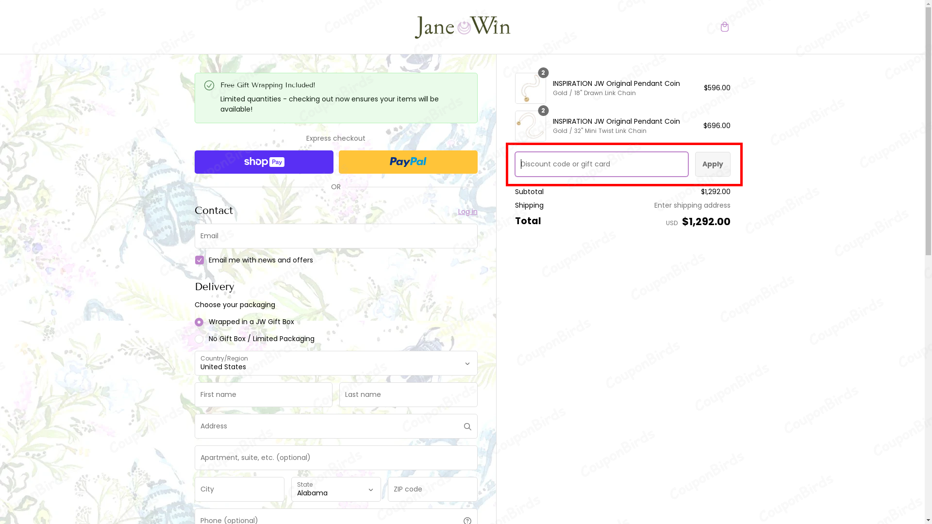 Jane Win Discount Codes - Verified - Aug 2026