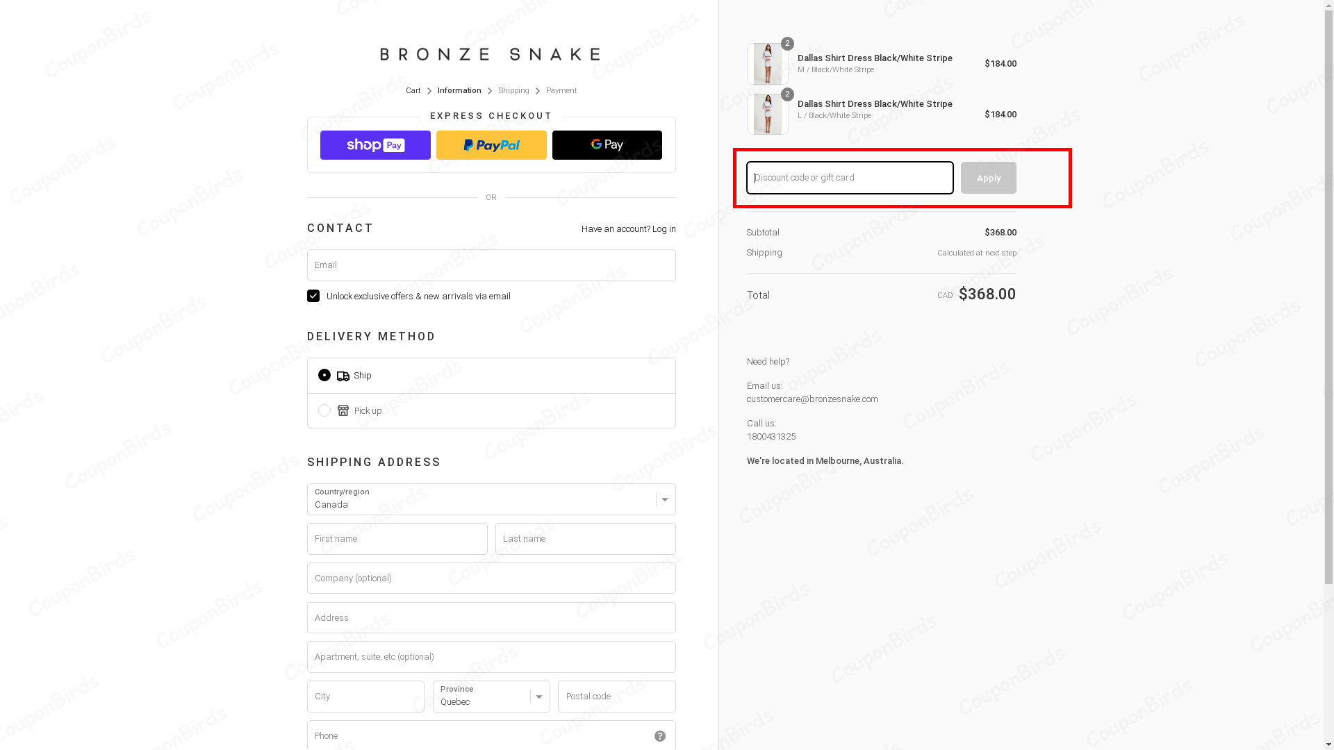 10 Off Bronze Snake Discount Codes Mar Promo Codes