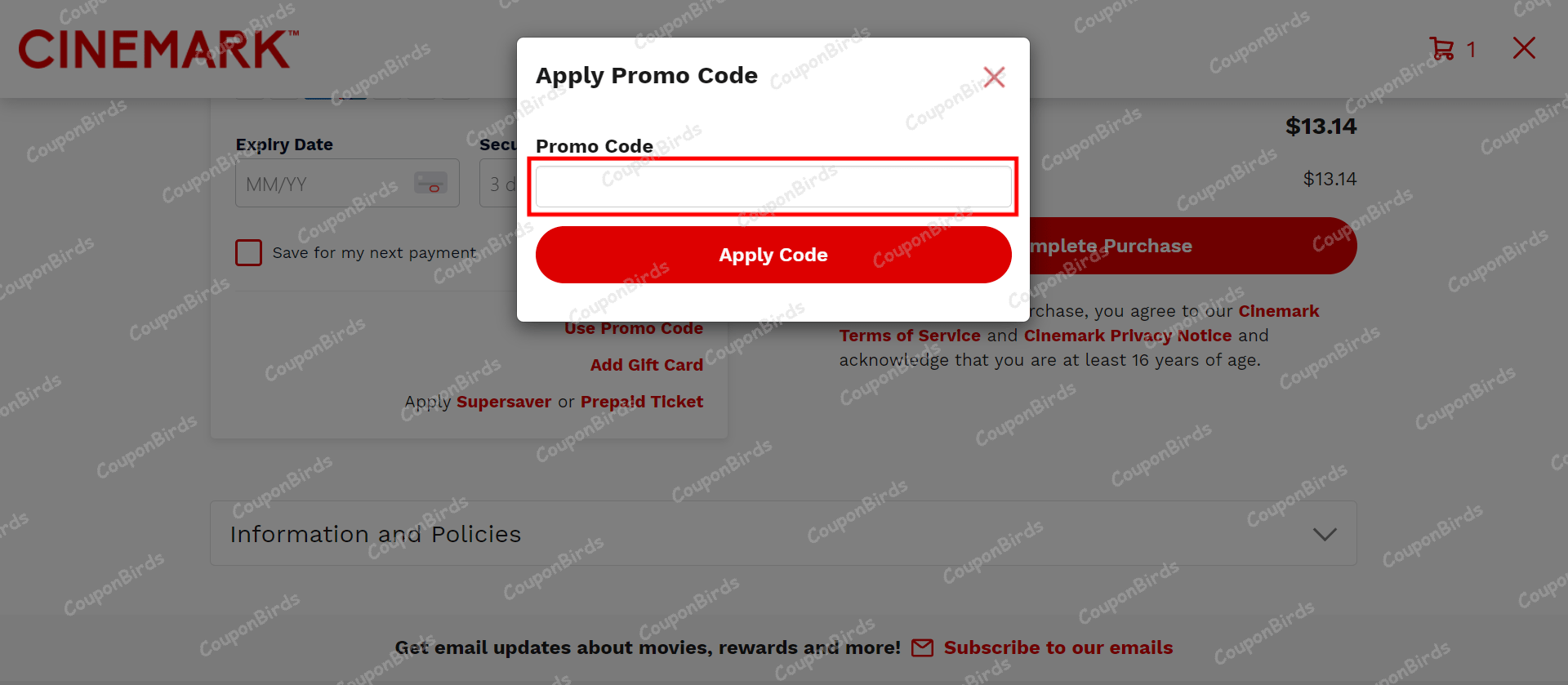 50% Off Cinemark Promo Codes - Jun 2026