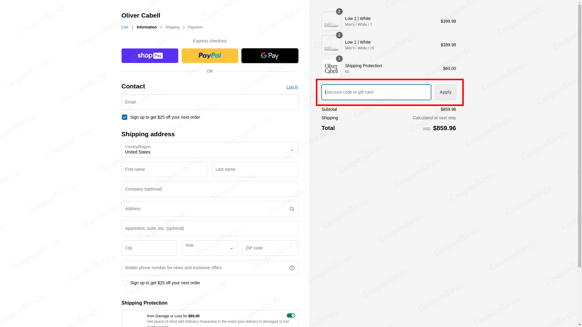 Oliver Cabell Discount Codes - Verified - Jul 2026
