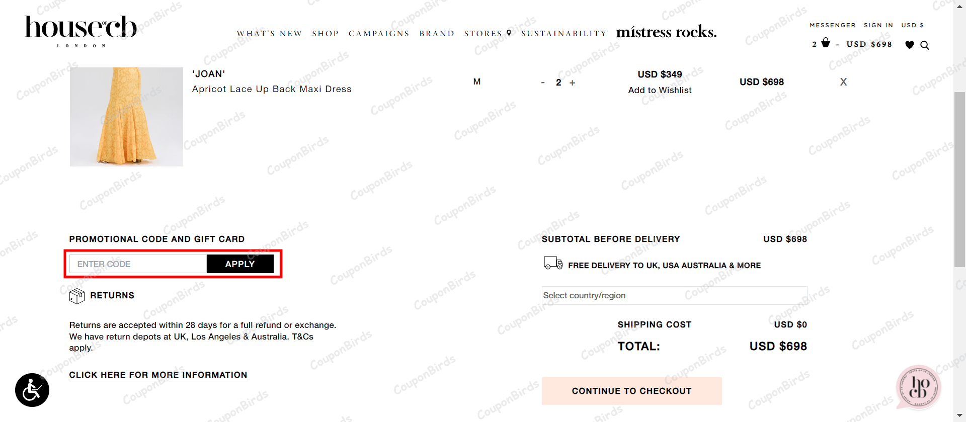 50% Off House of CB Discount Codes - Oct 2026