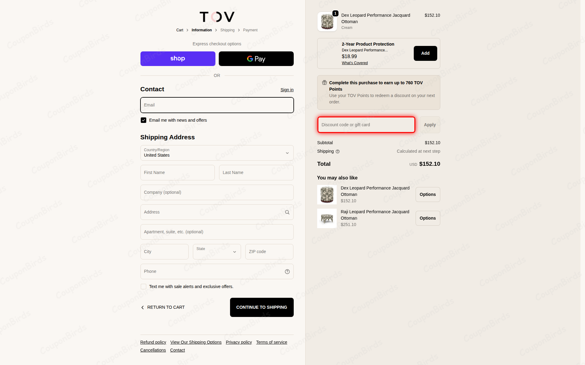 50% Off TOV Furniture Coupons - Jul 2026