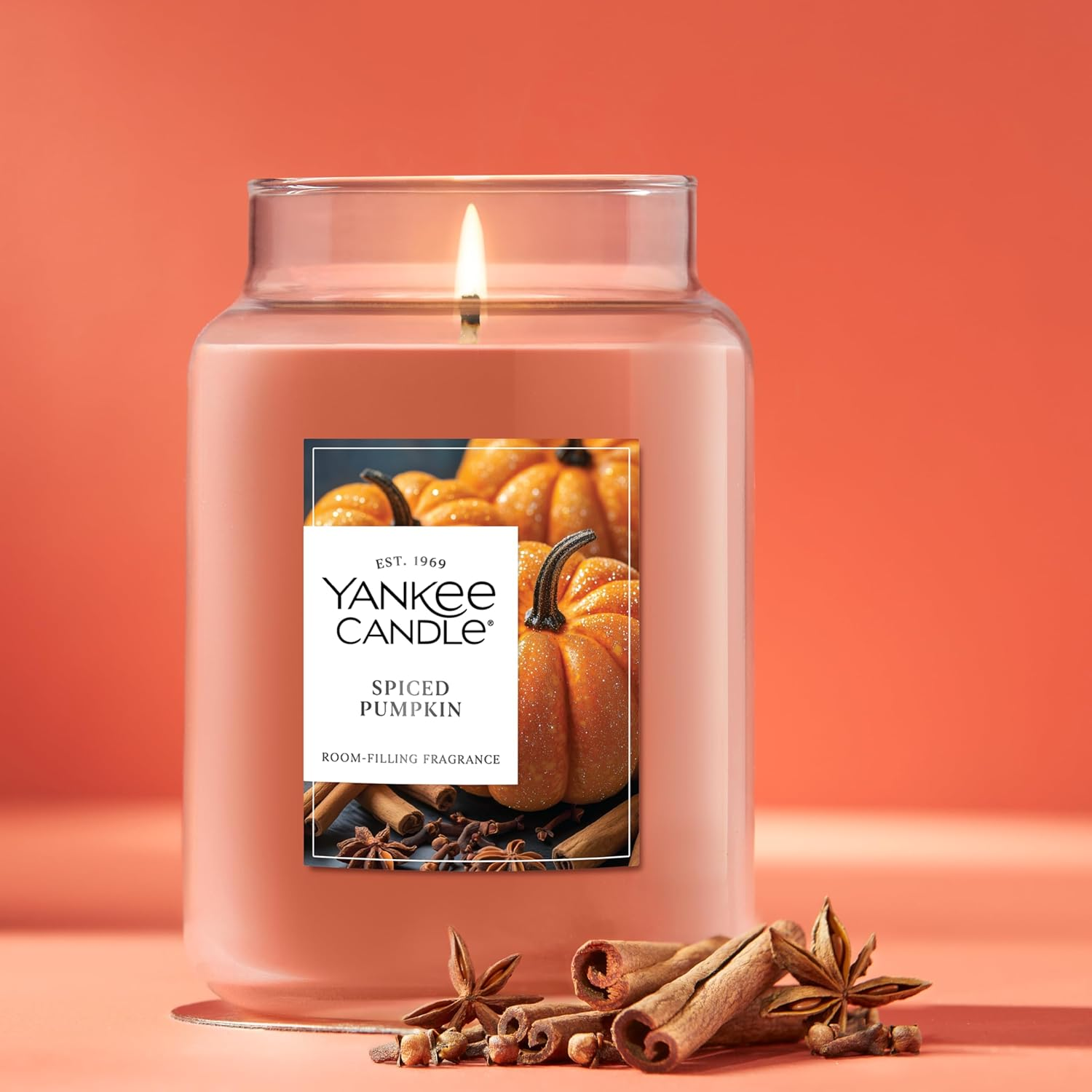 Yankee Candle Spiced Pumpkin Large Jar