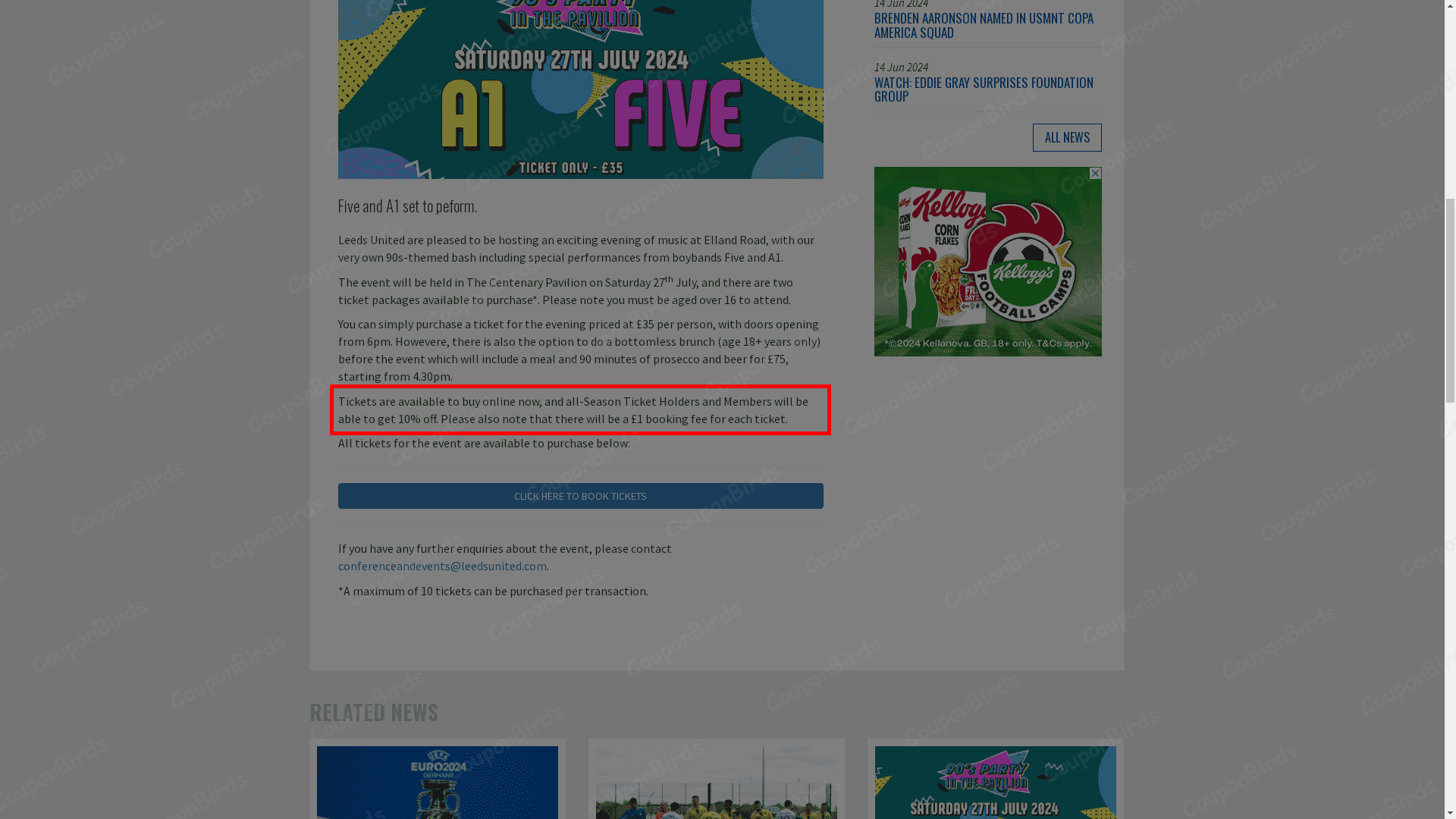 Unlock 50 Off Leeds United Discount Code In Jul 2024