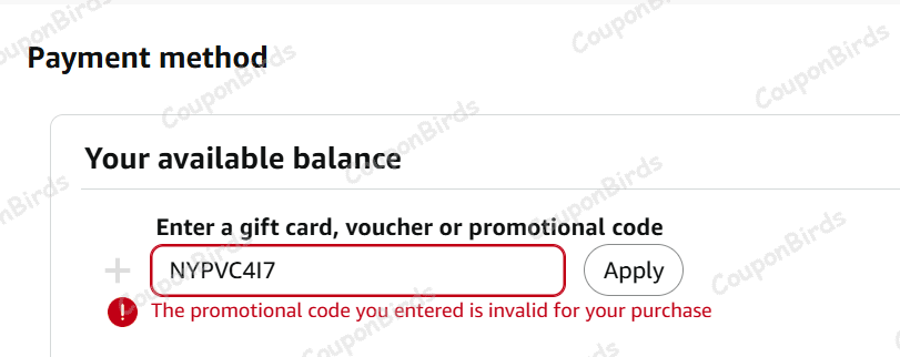 50% OFF Amazon Canada Promo Code Verification Screenshot. Uploaded by CouponBirds