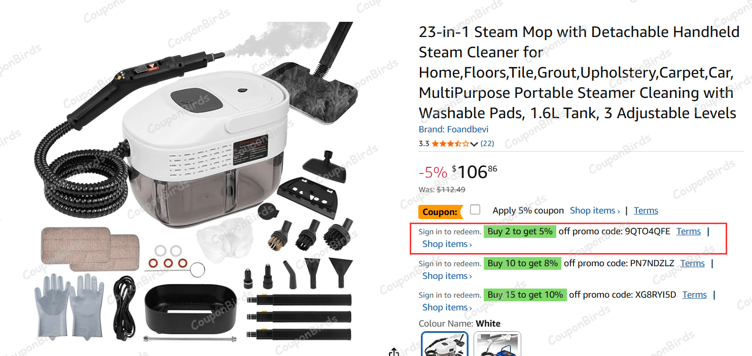 5% OFF Amazon Canada Promo Code Verification Screenshot. Uploaded by CouponBirds