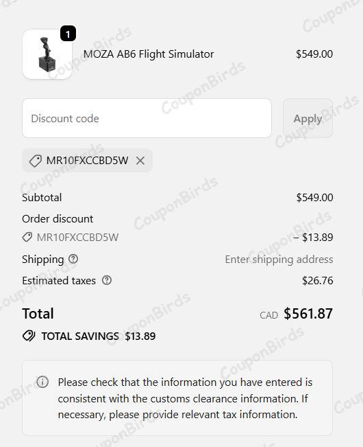 25% Off MOZA Racing Discount Codes - Verified - May 2026