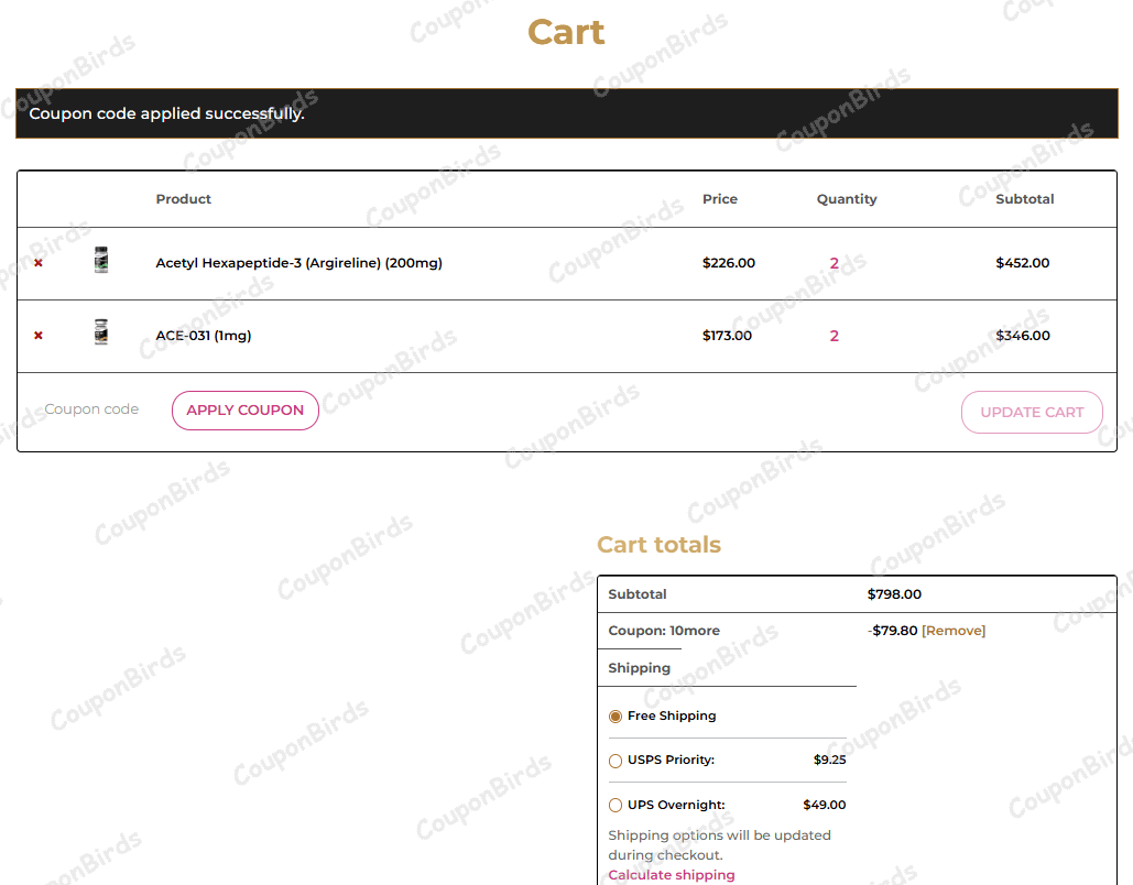 30% Off Core Peptides Coupon Codes - Verified - Aug 2026