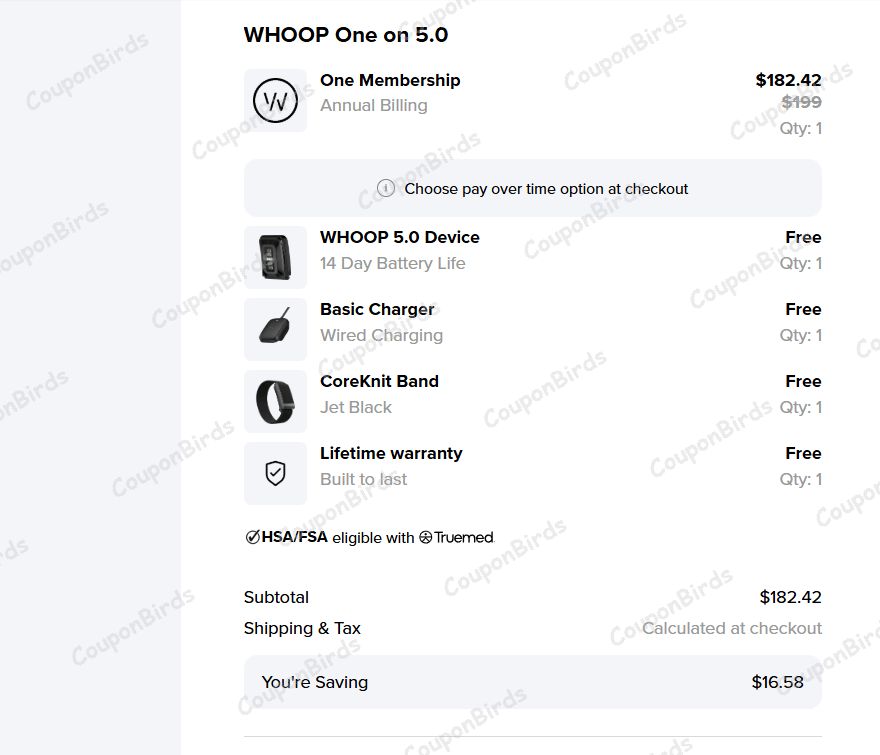 Whoop Accessory Discount Code $20 Off WHOOP Promo Codes - Verified - Aug 2026