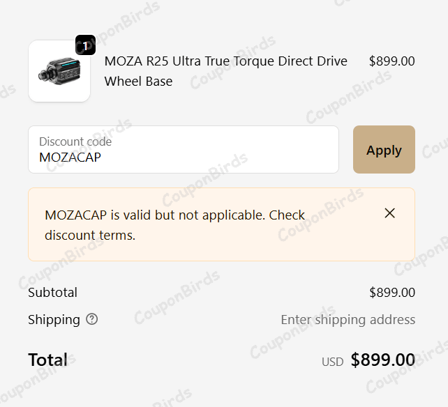 40% Off MOZA Racing Discount Codes - Verified - Oct 2026
