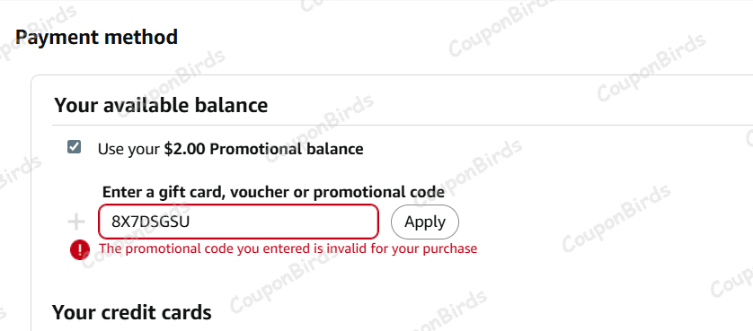 5% OFF Amazon Canada Promo Code Verification Screenshot. Uploaded by CouponBirds