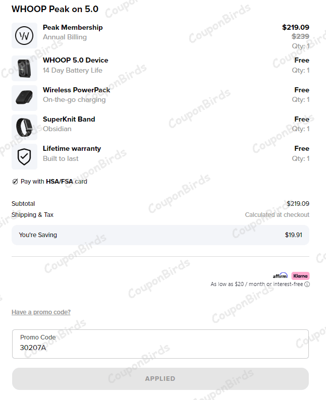 Whoop Accessory Discount Code 30% Off WHOOP Promo Codes - Verified - Jun 2026