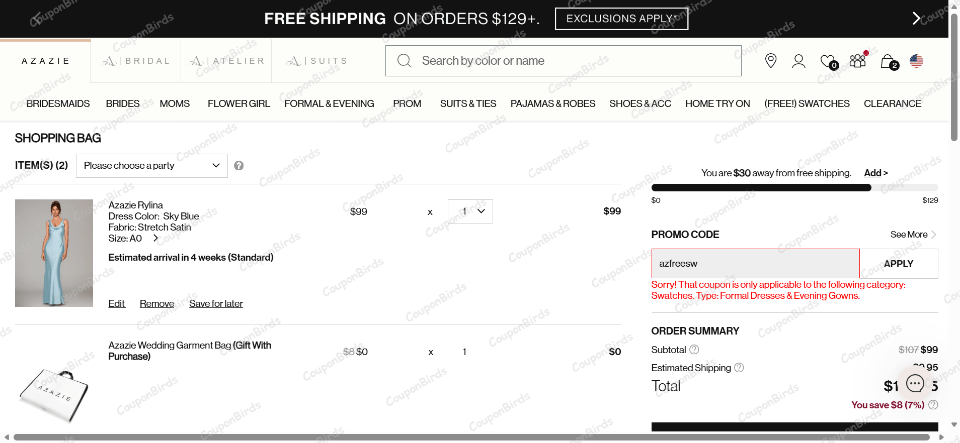 azazie dress promo code Azazie Promo Codes March 2026