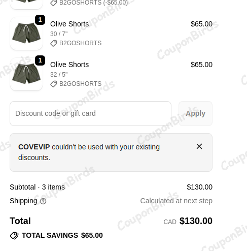 30% Off Cove USA Discount Codes - Verified - Aug 2026