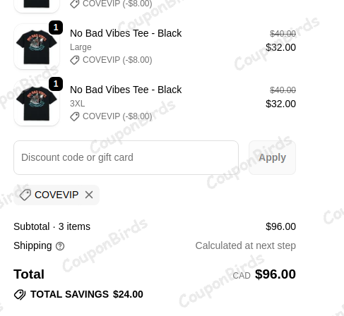 25% Off Cove USA Discount Codes - Verified - Jul 2026
