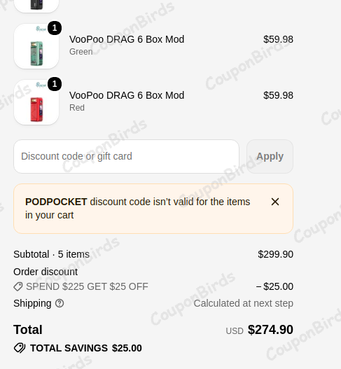vape mod coupon 20% Off Juice Depot Discount Codes premium pre roll packaging Select Flavor ::Wintergreen ACTIVE Stem All-In-One Disposable