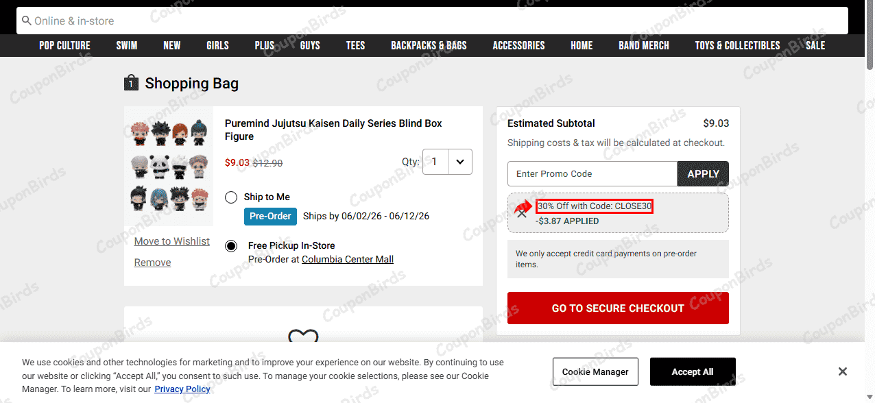 30% Off Hot Topic Promo Codes - Jul 2026