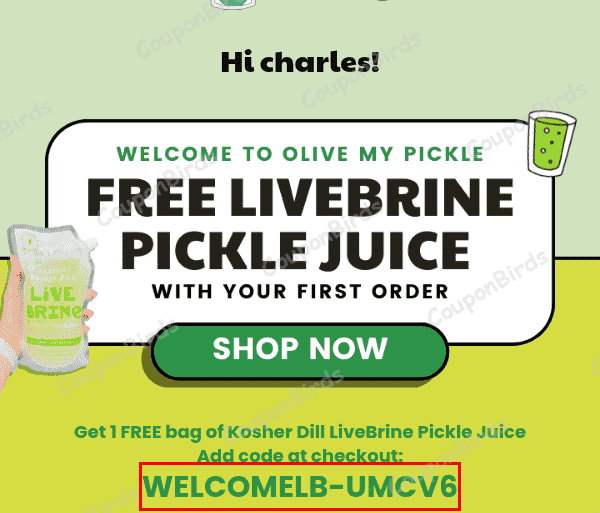 25% Off Olive My Pickle Discount Codes - Verified - Aug 2026