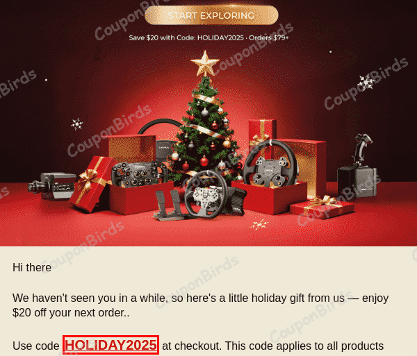 40% Off MOZA Racing Discount Codes - Verified - Oct 2026