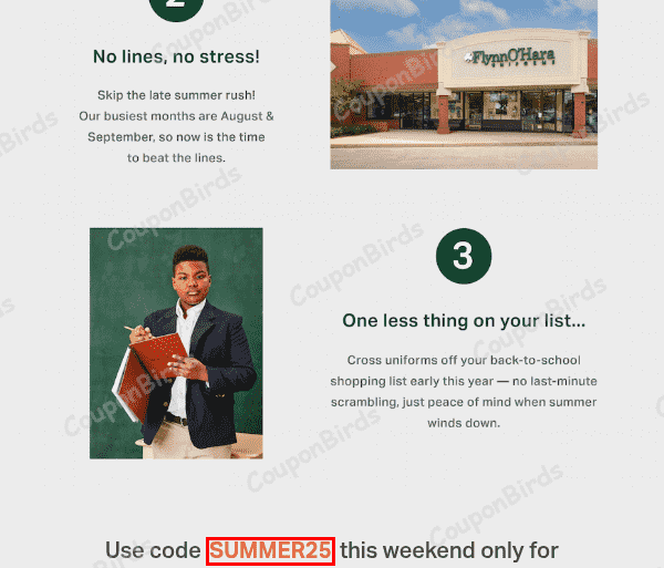 50 Off FlynnO'Hara Coupon Codes Verified May 2026