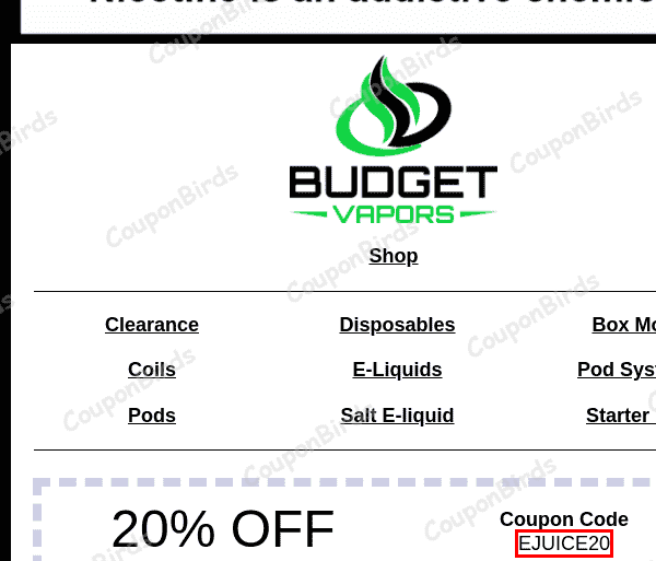 cheap vape coupon 20% Off Budget Vapors Codes Size:Clear XL Relx Wecreate M-Cartridge Large pre roll labels