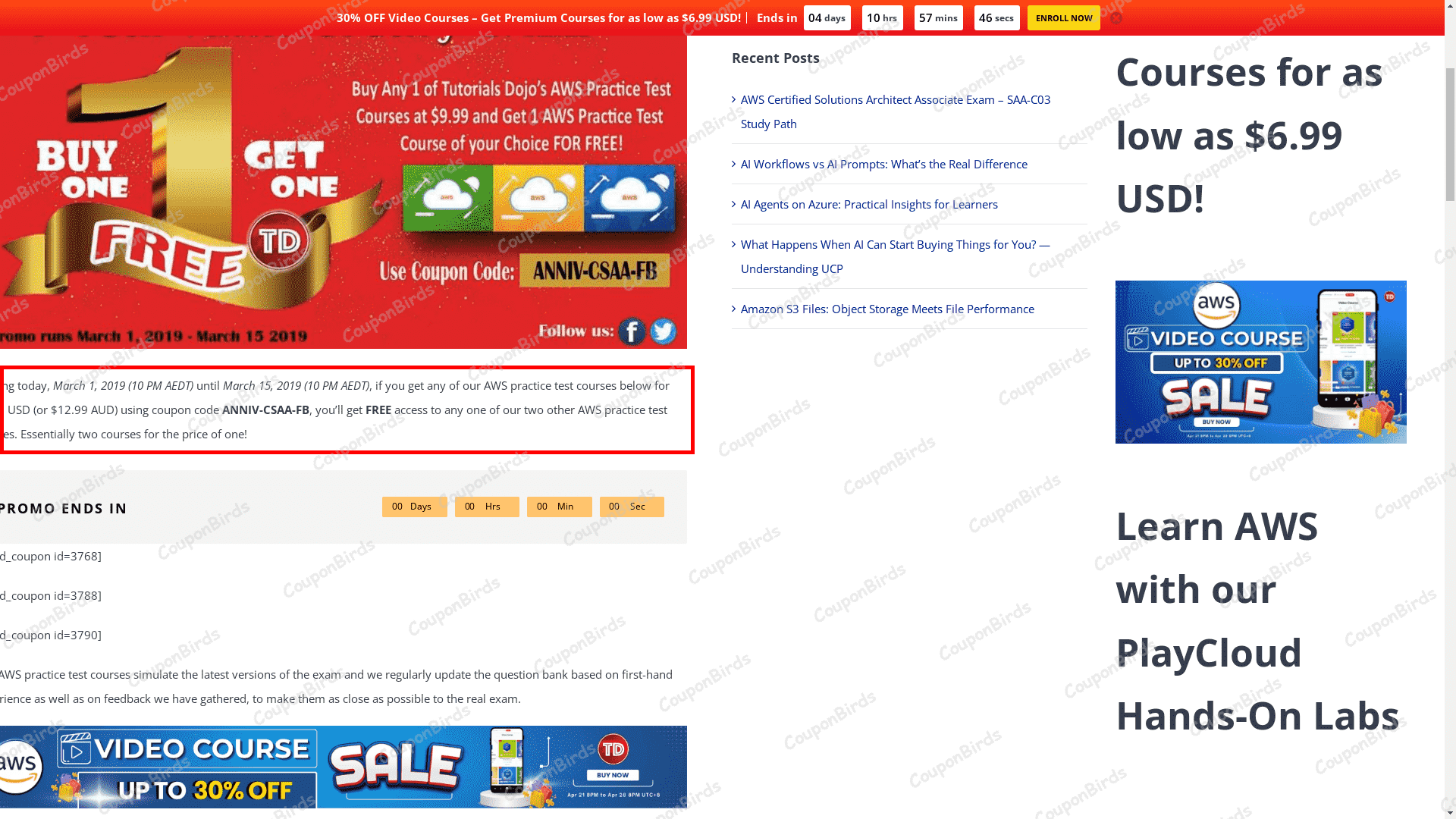 30% Off Tutorials Dojo Coupons - Verified - Jul 2026