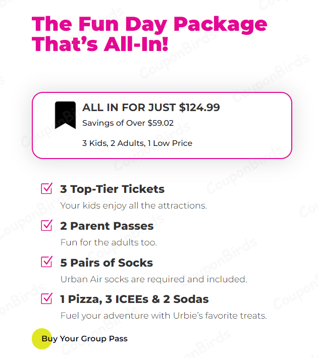 Unlock 50 Off Urban Air Adventure Park Discount Code In Aug 2024