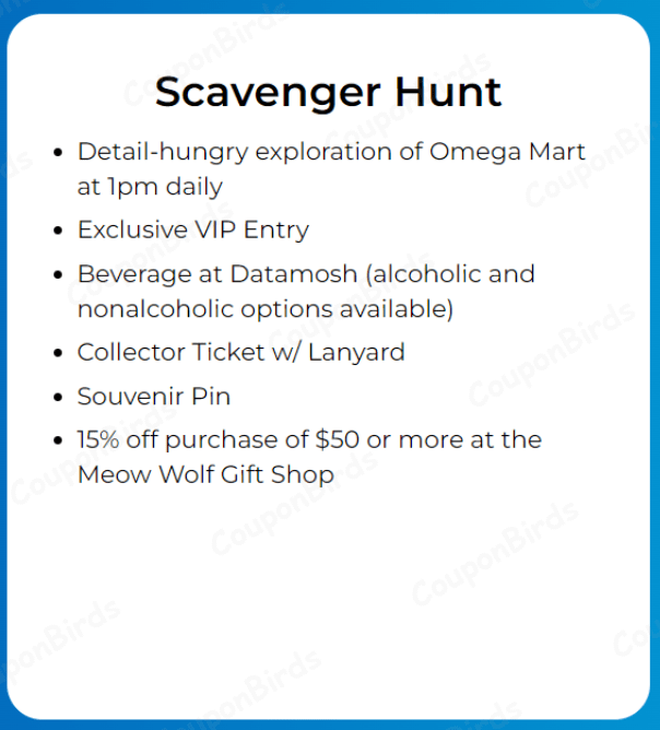 Unlock 50 Off Meow Wolf Promo Code In Aug 2024