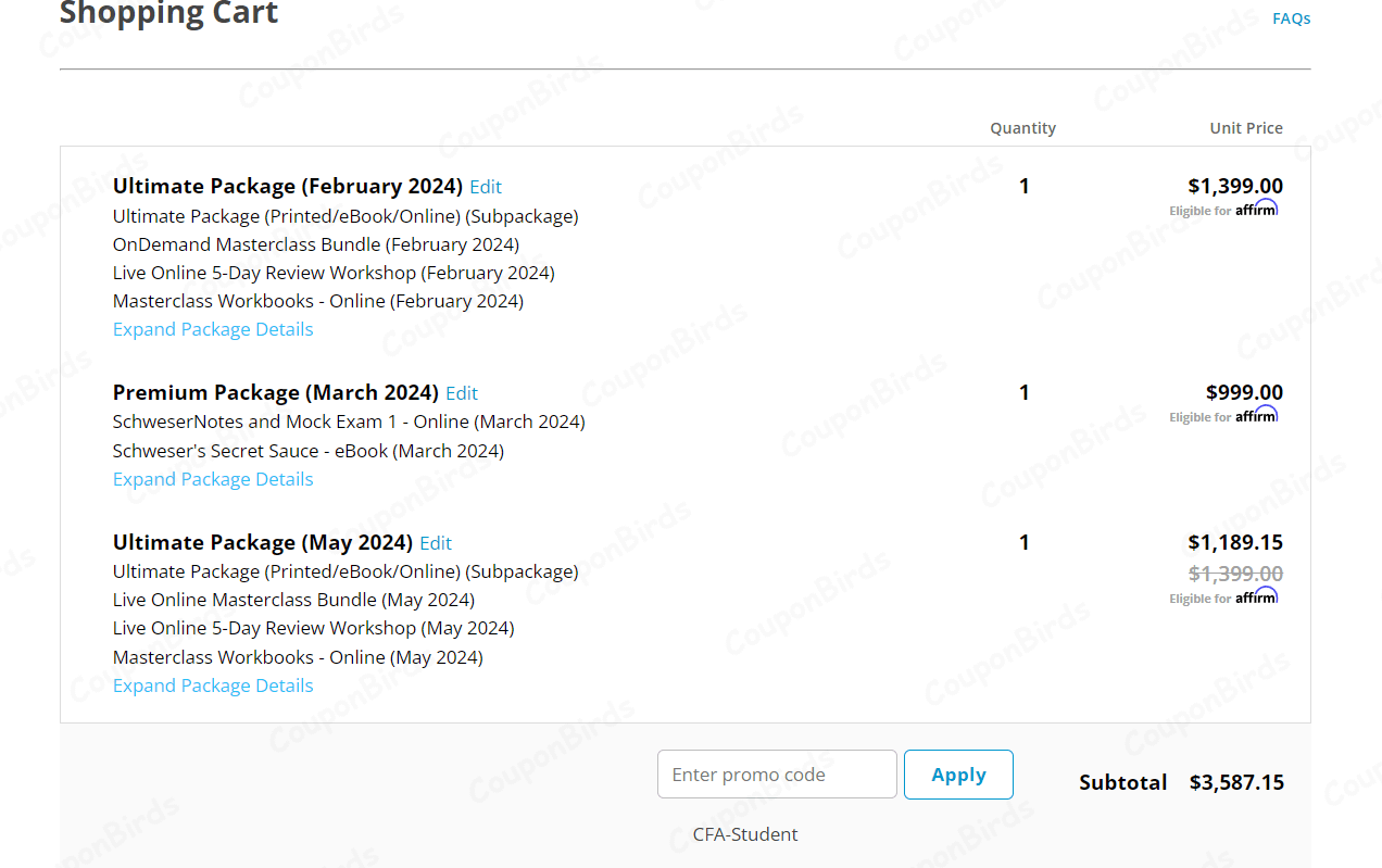 Unlock 15 Off Kaplan Schweser Promo Code In Jul 2024