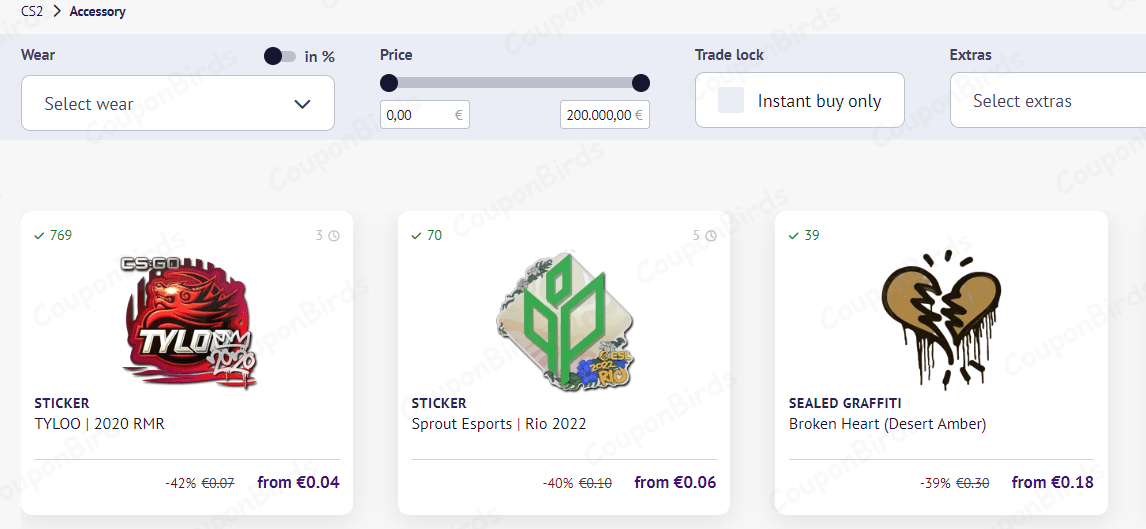 Skinbaron promo codes may 2025 vouchers