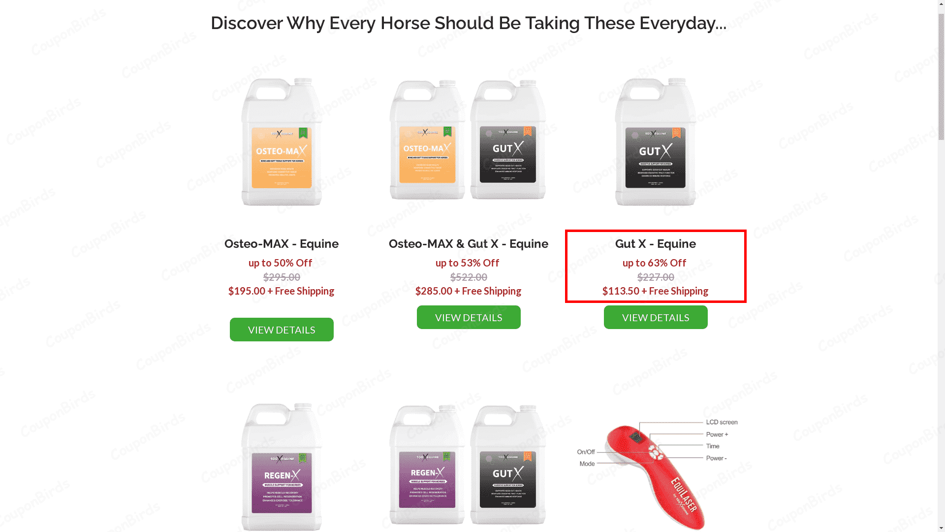 Unlock 30 Off 100X Equine Discount Code In Aug 2024