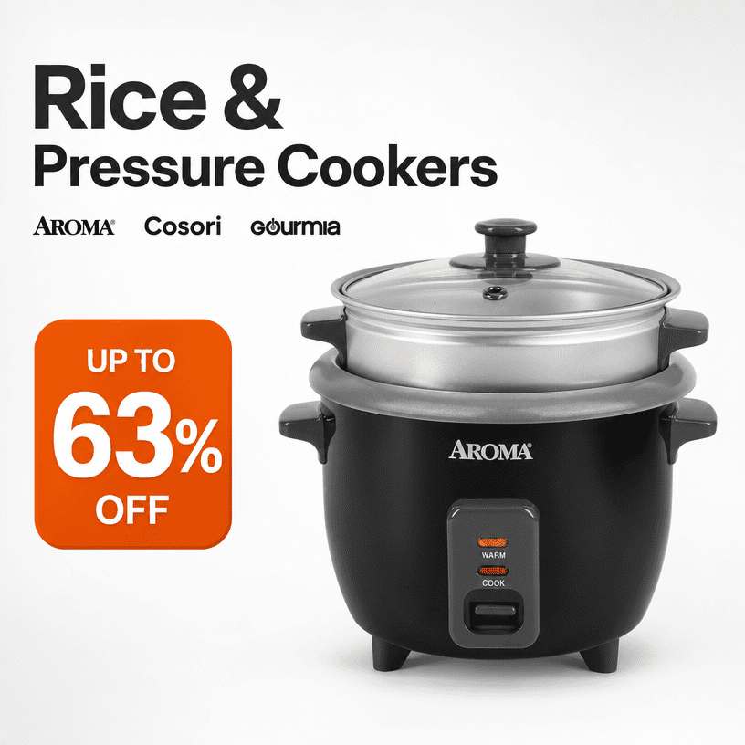 Rice & Pressure Cookers Deals