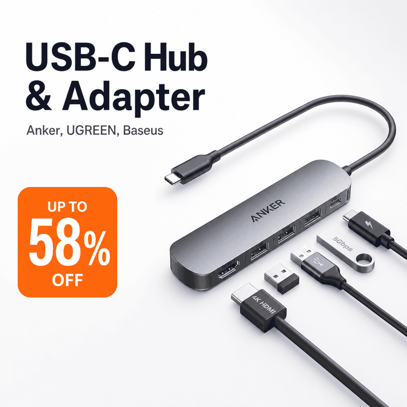 USB-C Hub & Adapter Deals