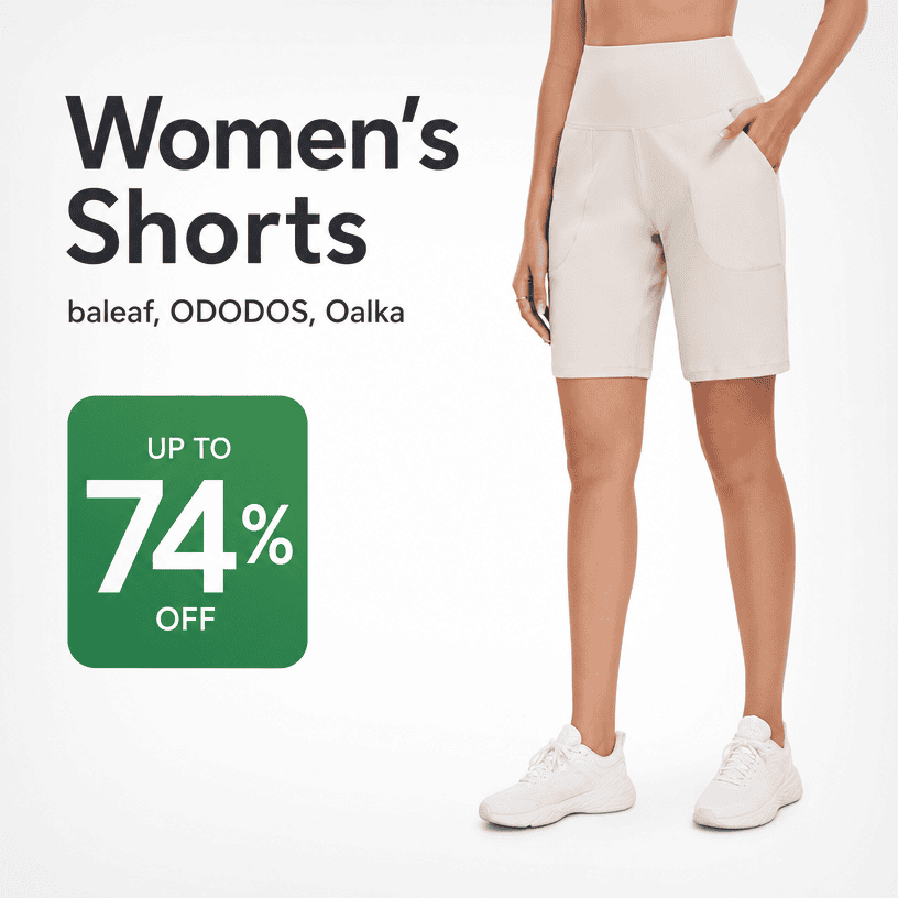 Women's Shorts Deals