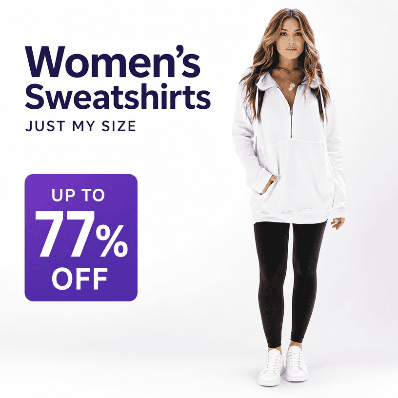 Women's Sweatshirts Deals