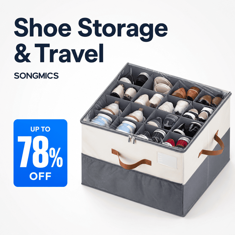 Shoe Storage & Travel Deals