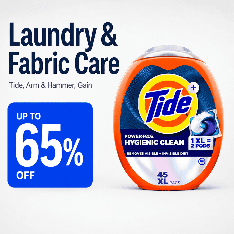 Laundry & Fabric Care Deals