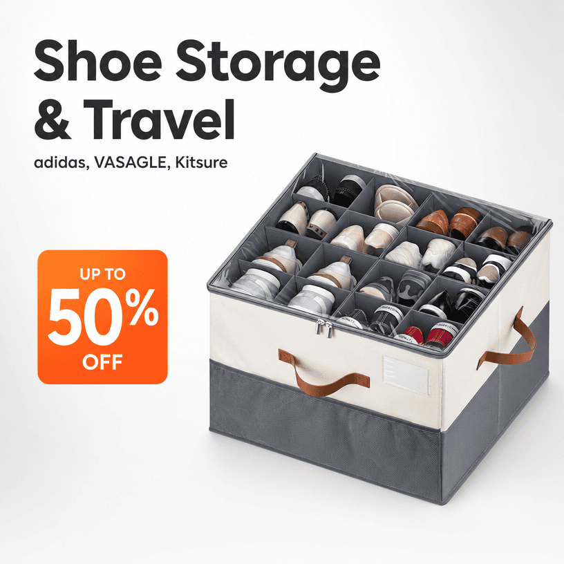 Shoe Storage & Travel Deals