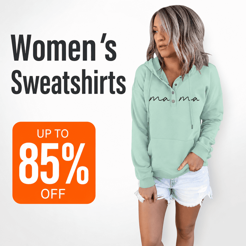 Women's Sweatshirts Deals