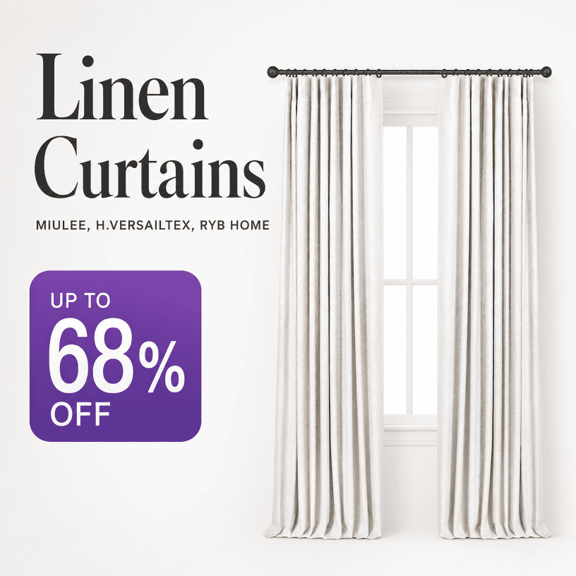 Linen Curtains Deals